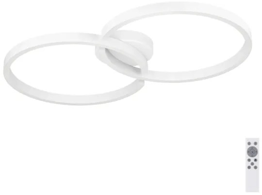 Eglo 900954 -LED RGBW Dimmelhető mennyezeti lámpa AMANDOLO 19,5W/230V fehér + távirányító