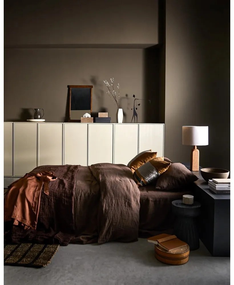 Krémszínű borovi fenyő moduláris szekrény 100x220 cm Daily – vtwonen