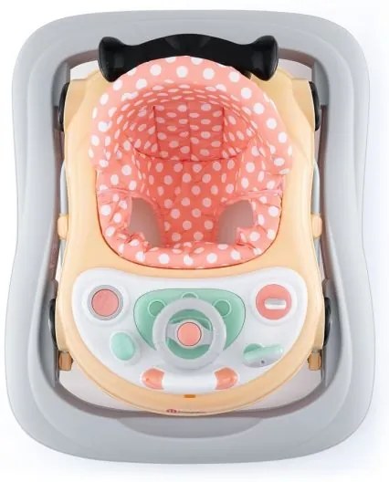 PETITE&amp;MARS - Babajáróka dallammal CABRIO 2xAA narancs