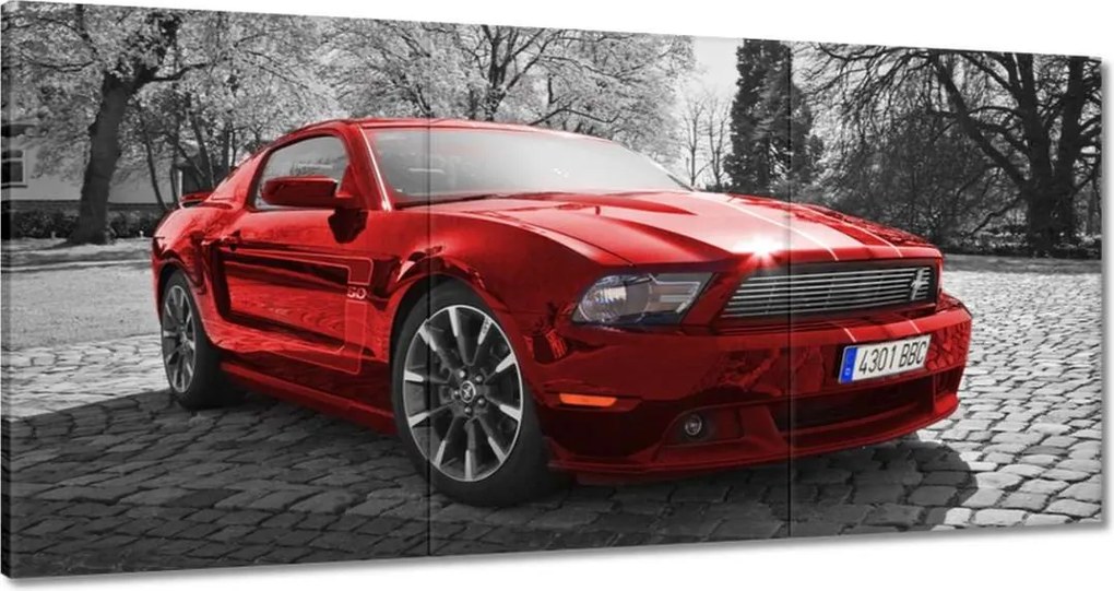 Képek 180x90 Piros Ford Mustang Usa