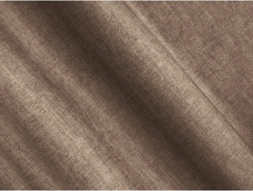 Világosbarna bársony kanapé 255 cm Campi – Cosmopolitan Design