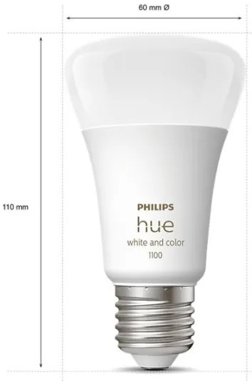 Philips Hue WACA kezdőkészlet 3xE27/9W/230V 2000-6500K + Hue Bridge