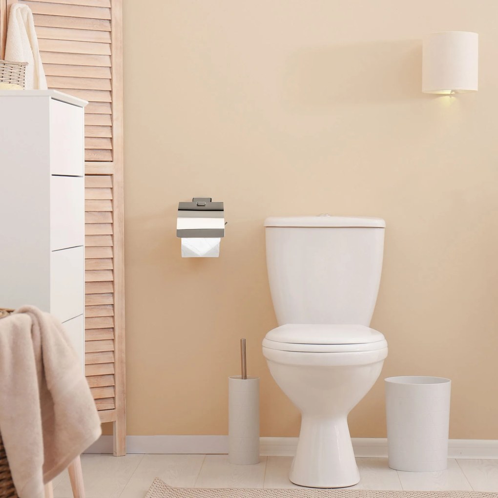 Falra szerelhető wc papír tartó OSTE 05 CHROME