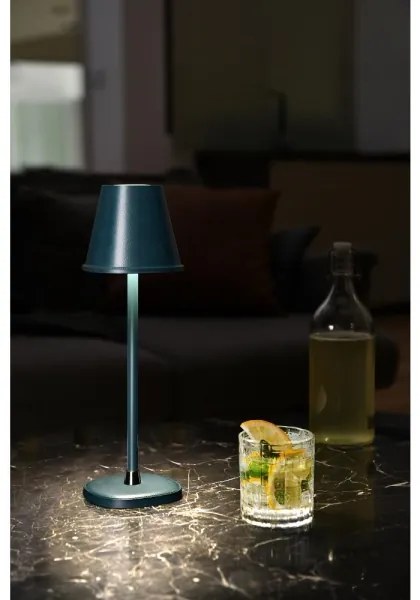 Retlux - LED Dimmelhető asztali újratölthető lámpa LED/3W/1800 mAh sötét kék