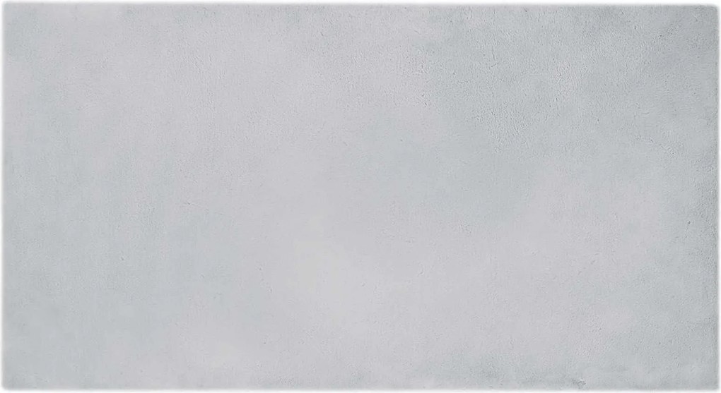 vidaXL Csúszásgátló Műnyúl Szőnyeg Olite Szürke 60 x 110 cm Poliészter