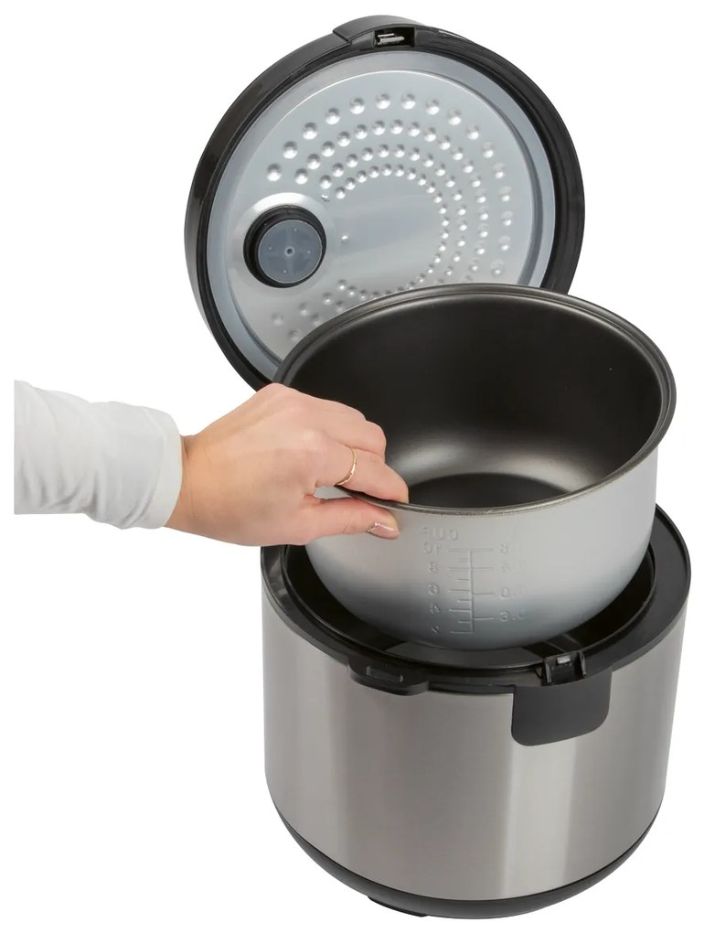 ProfiCook RK 1285 rizsfőző és gőzfőző 2in1