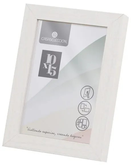 Fehér álló-fali képkeret 12,5x17,5 cm Sencillo – Casa Selección