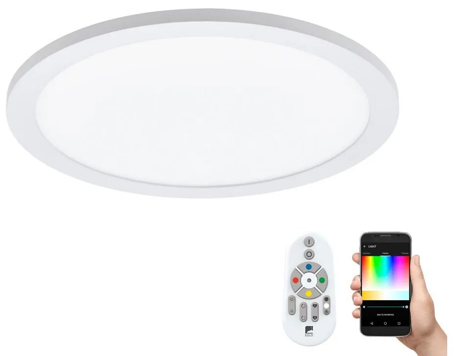 Eglo Eglo 97958 - LED RGBW Mennyezeti lámpa SARSINA-C LED/16W/230V EG97958