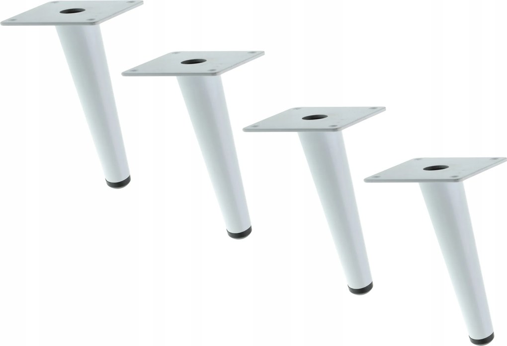 Bútorláb 150 mm Fehér Láb Kanapé Bútor Szekrény Lábak