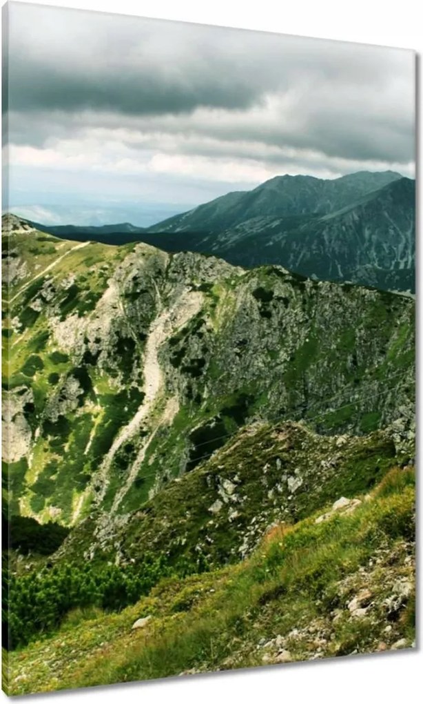 Vászonkép 70x100 Tátra Lengyel hegyek Kilátás
