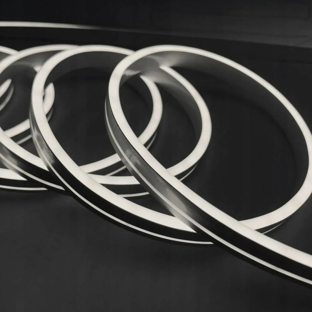 Neon Led 12V Szilikon 4x10 R2,5 Hideg Fehér IP67