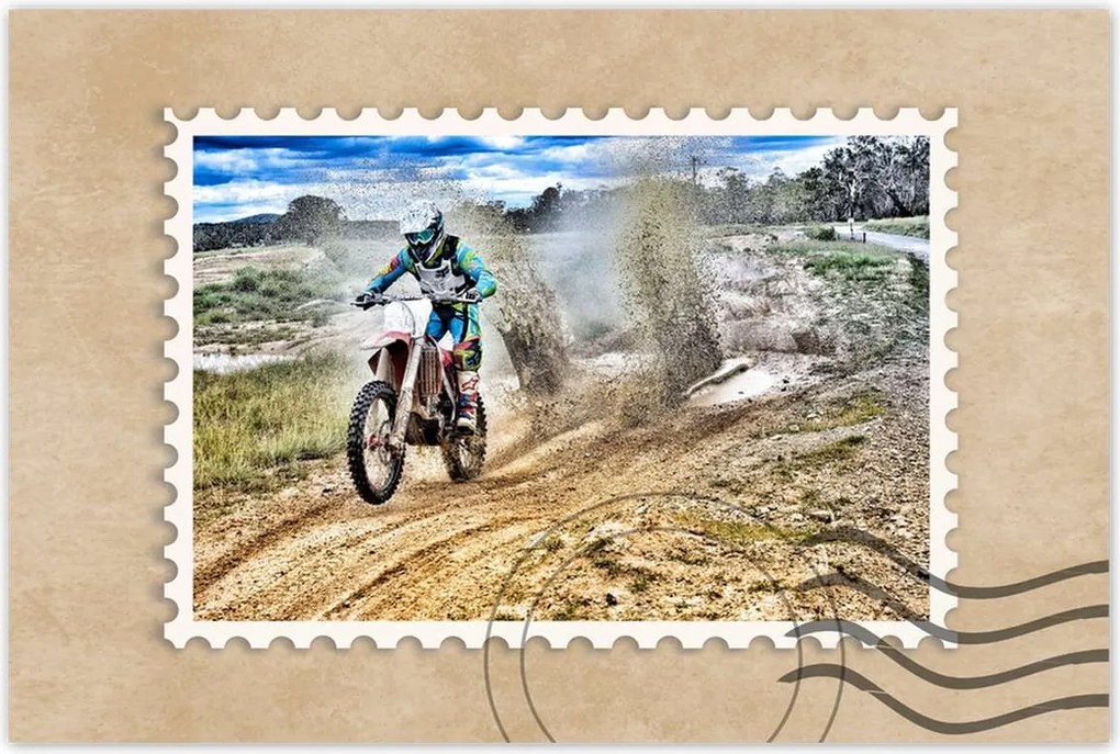 Poszterek 90x60 Motocross vertikális