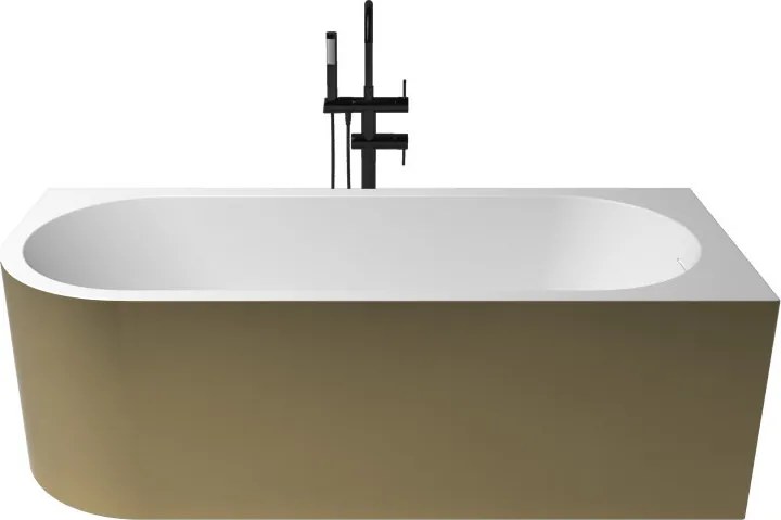 Corner jobbos kád_70x170_Oro Metallic/Blanco Mate