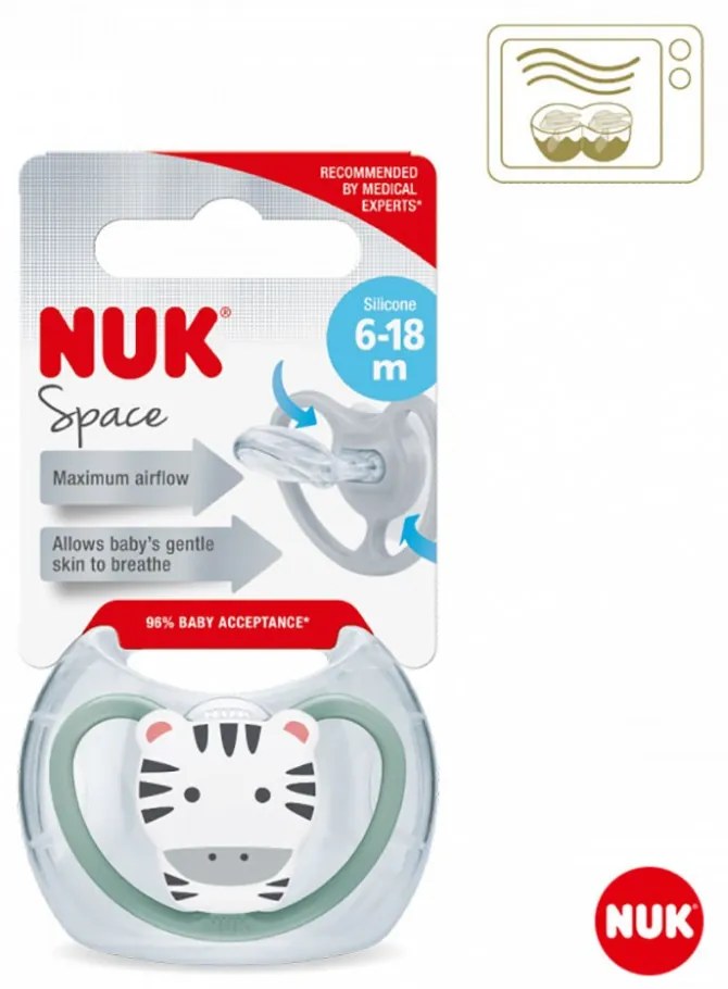 Baba cumi Space NUK 6-18h ribs