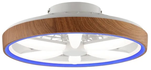 Brilliant - LED RGBW Dimmelhető mennyezeti ventilátor GAIANO LED/24W/230V + távirányító