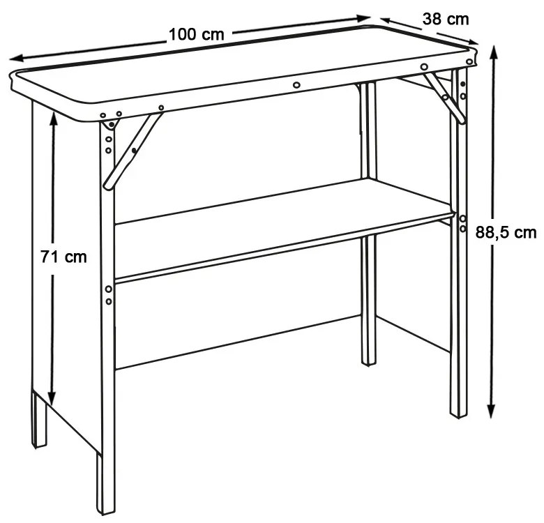 Összecsukható hordozható bárpult