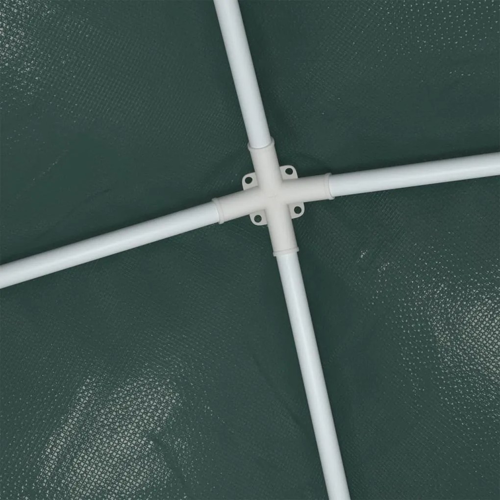 zöld rendezvénysátor 2,5 x 2,5 m 90 g/m²
