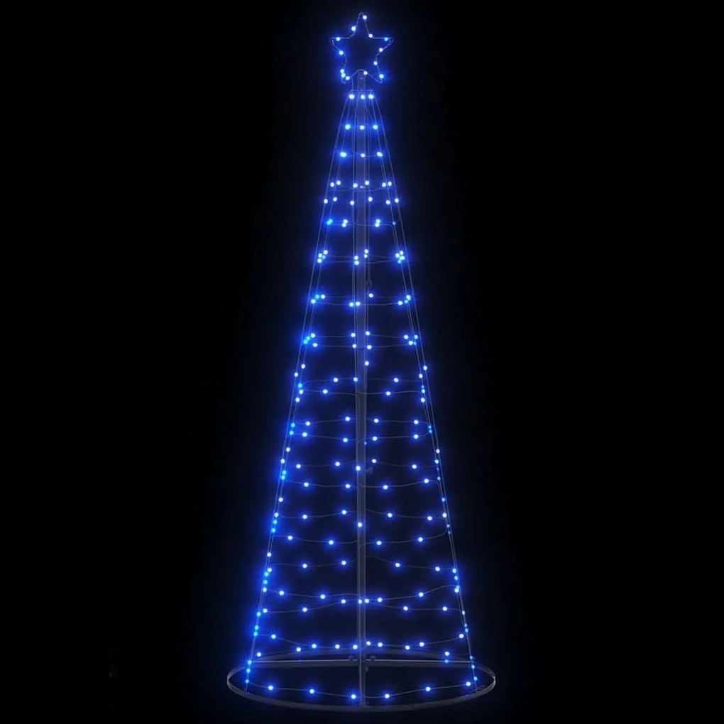 kék LED karácsonyfa 200 LED 182 cm