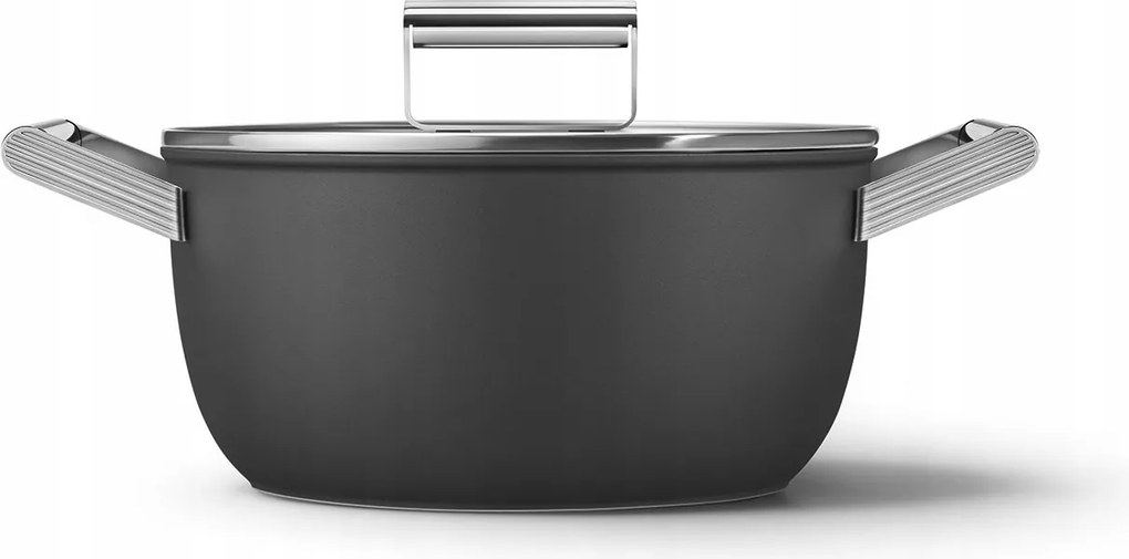 Smeg 0 Fazék 24 cm Fekete (matt) CSF2412BLM