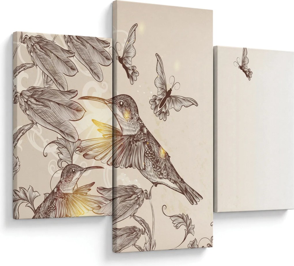 Kép - Kolibri (90x60 cm)