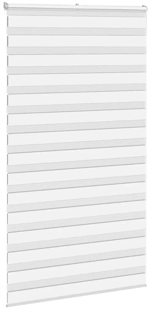 zebrafüggönnyel fehér szövetszélesség 125,9 cm poliészter