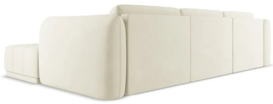 Fehér sarokkanapé (jobb oldali) Hoku – Makamii