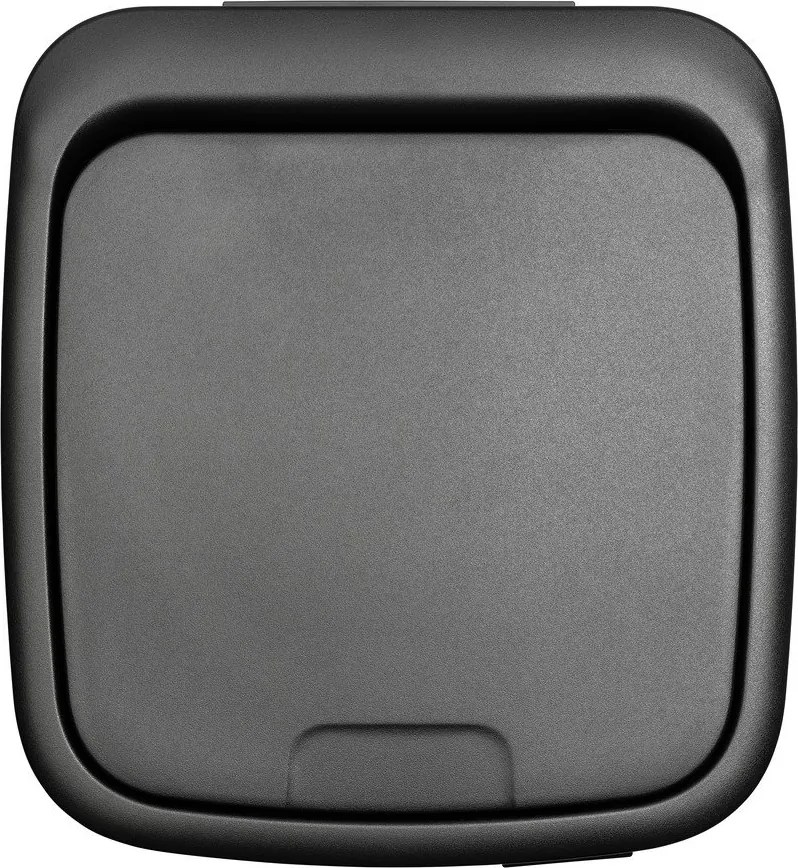 Sötétszürke acél érintésre nyíló szemetes 30 l Bo Touch – Brabantia