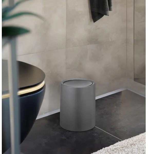 WENKO 25219100 - ATRI kosár 21 x 25,5 cm szürke