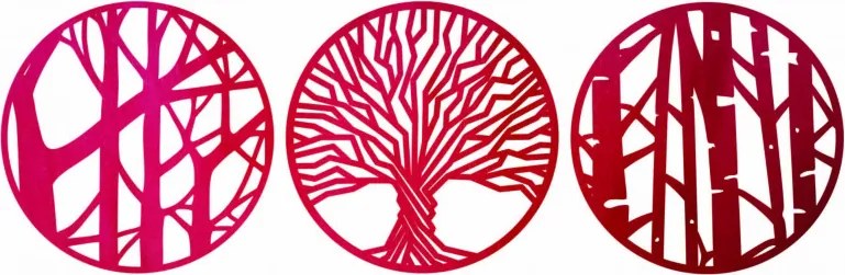 Háromrészes falfestmény - YOSED