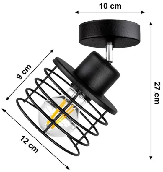 Spotlámpa BONOX 1xE27/60W/230V