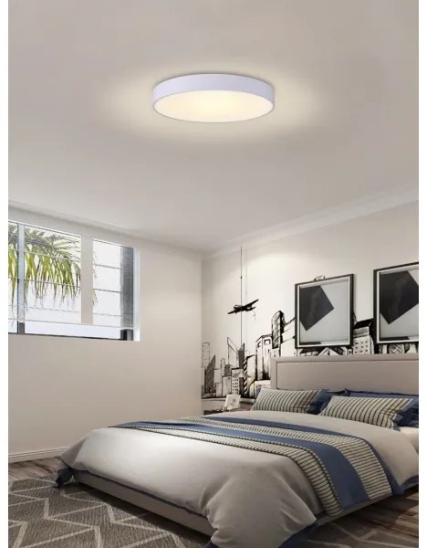 Immax NEO 07206L-LED Dimmelhető mennyezeti lámpa RONDATE 53W/230V fehér Tuya + távirányító