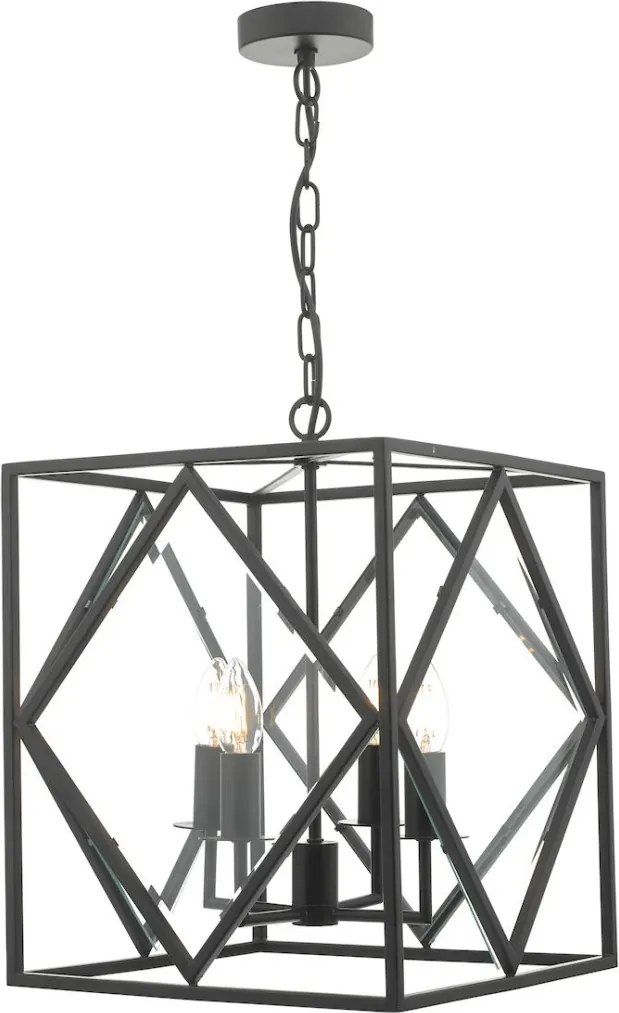 Dar Lighting JEPSEN JEP0422 Függőlámpa 4x60W/E14