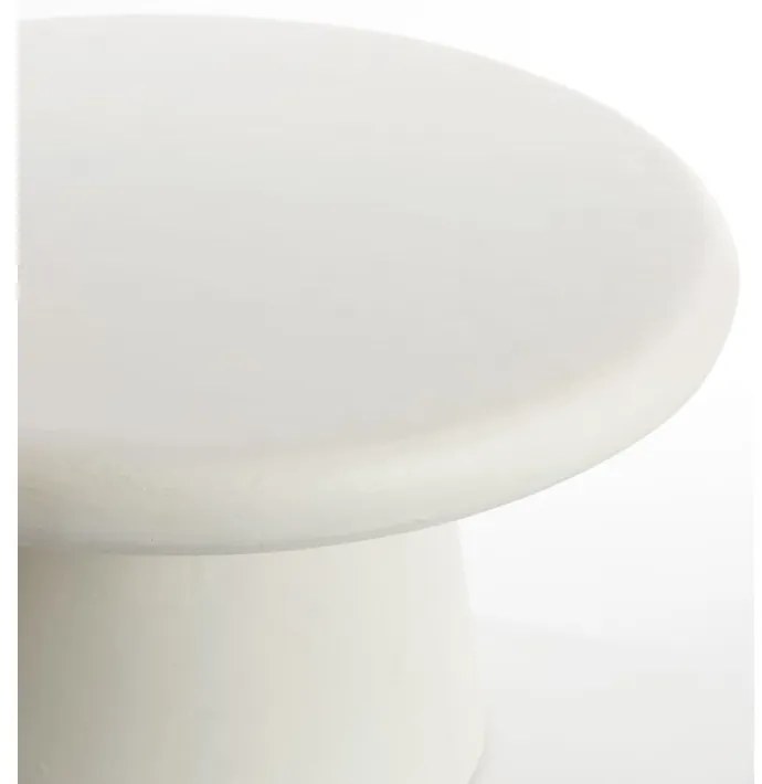 Fehér kerek dohányzóasztal ø 70 cm Kulona – Light &amp; Living