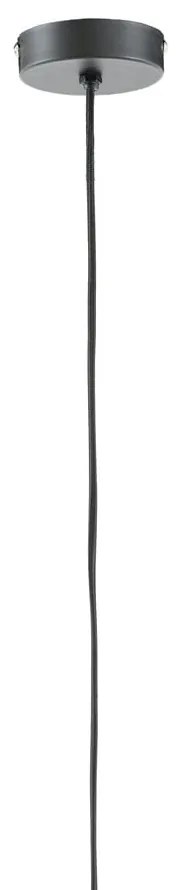 Matt fekete mennyezeti lámpa ø 49 cm Deya – Light & Living