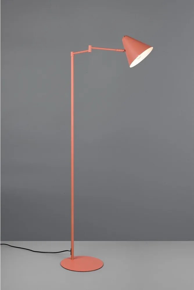 Narancssárga állólámpa hajlítható szerkezettel (magasság 126,5 cm) Cosima – Trio