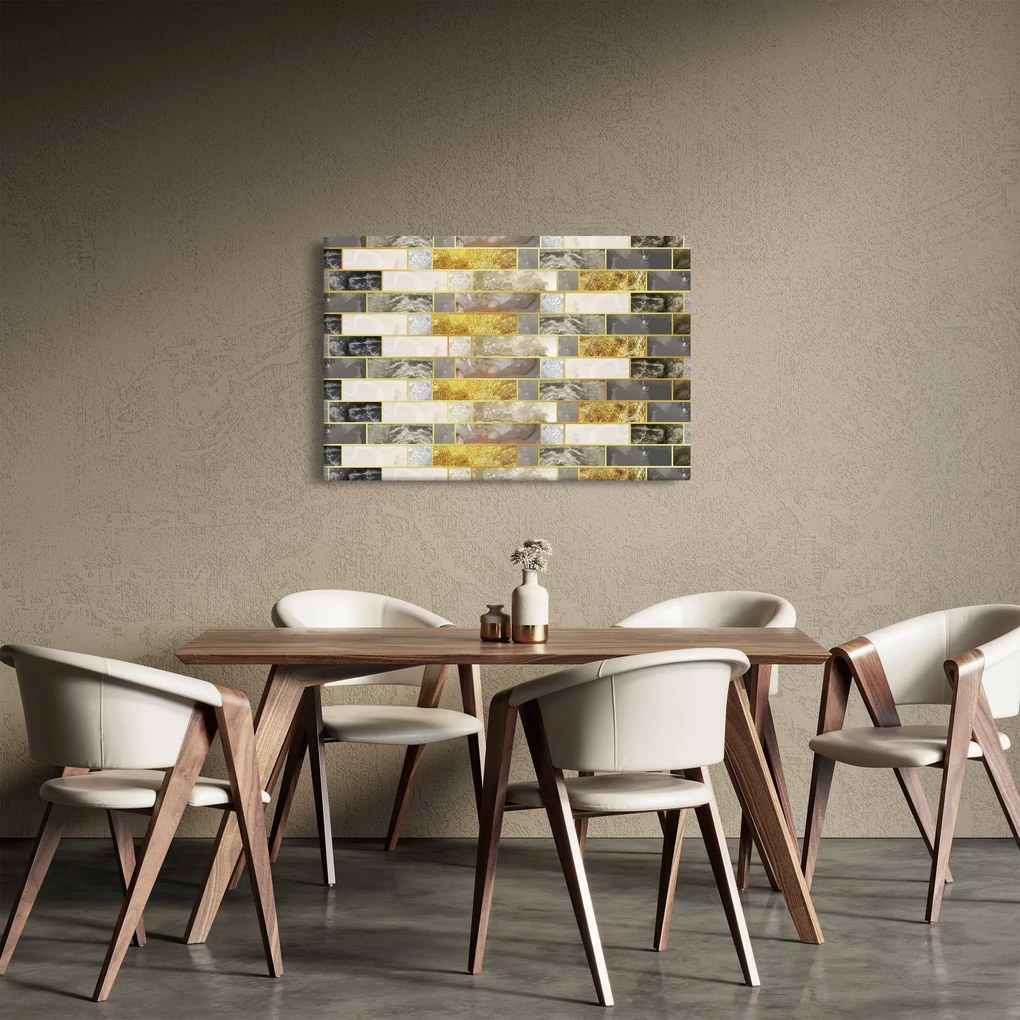 Kép - Dekoráció textúrákkal (90x60 cm)