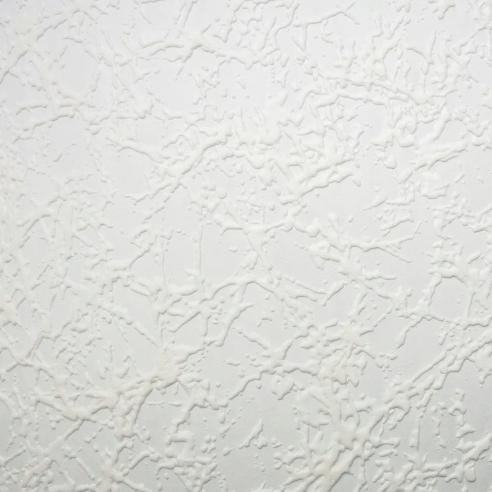 Festőtapéta Szerkezeti Fehér Dekoratív Mintás 25m x 106cm