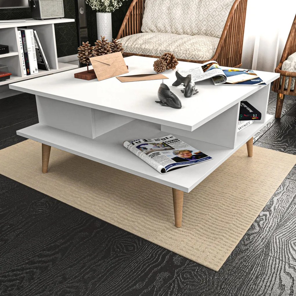 Akya Coffee Table - White
