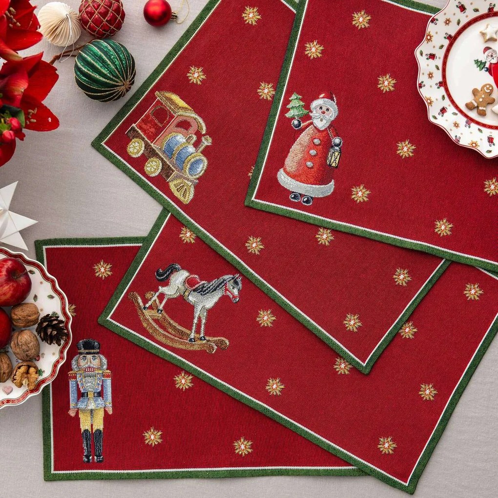 Toy's Delight Anniversary gobelin alátét szett, 4 db, 48 x 32 cm - Villeroy & Boch