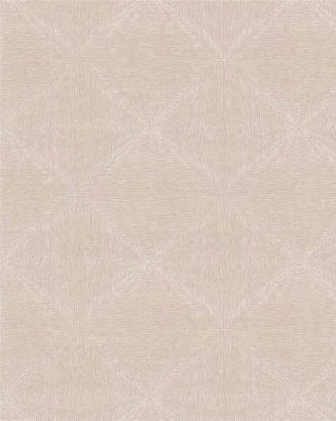 Bézs vinil tapéta flizelin geometriai minták 3d hatás tapéta