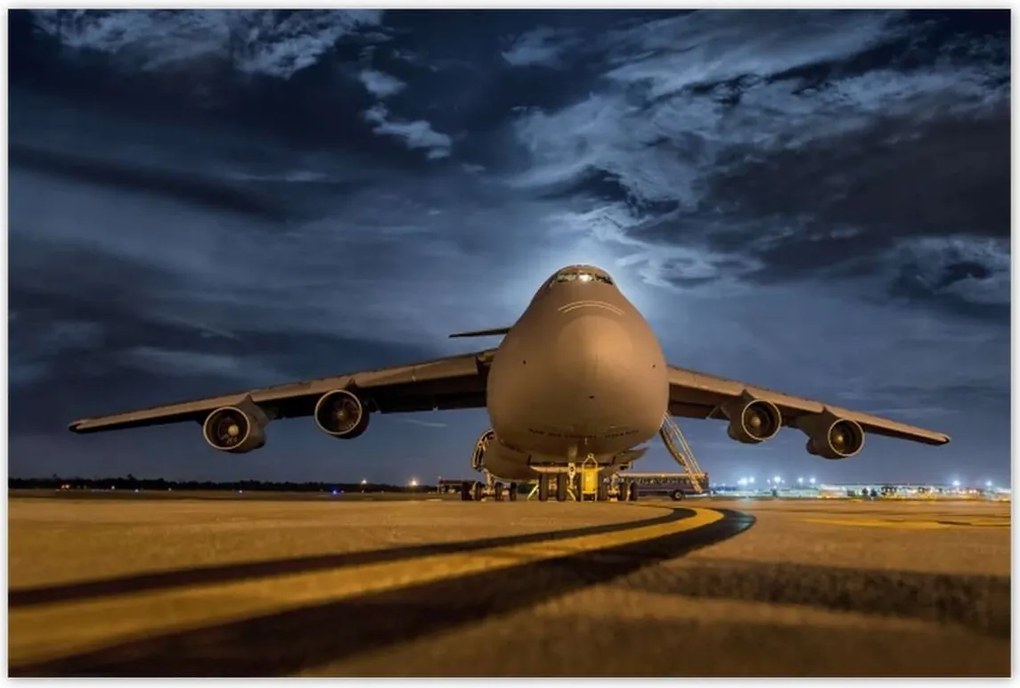 Poszterek 93x62 Nagy repülőgép repülőtér