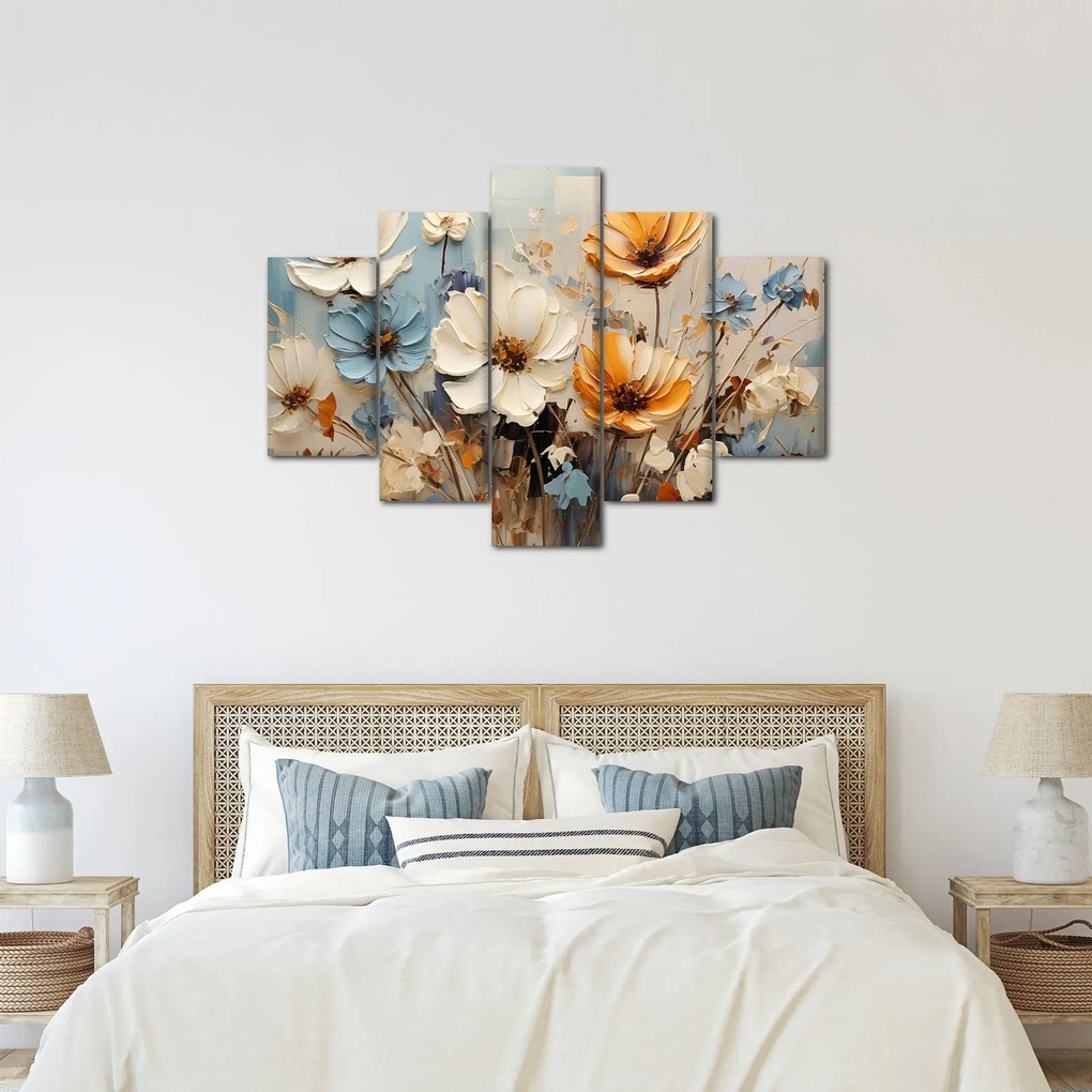 Kép - Csokrok, festés (150x105 cm)