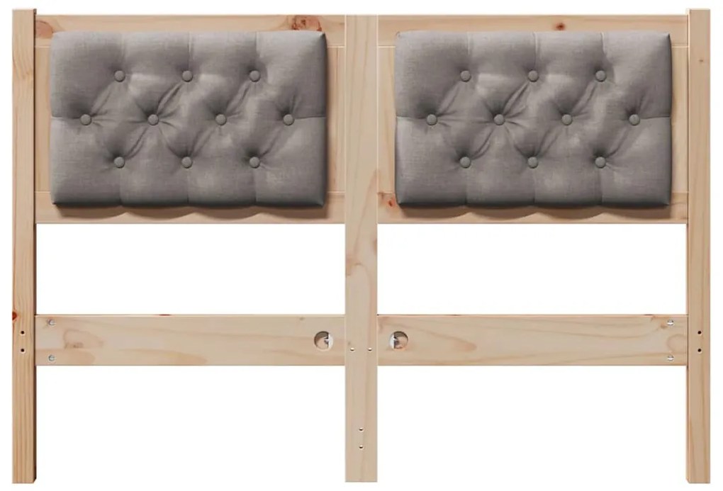 Fejtámla Egyéb Barna és taupe 120 cm Tömör fenyőfa