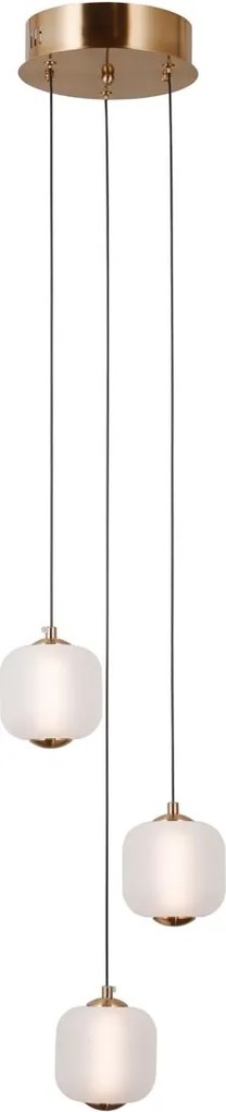 Italux modern függeszték ganti opál arany itxpnd-343623hbropal