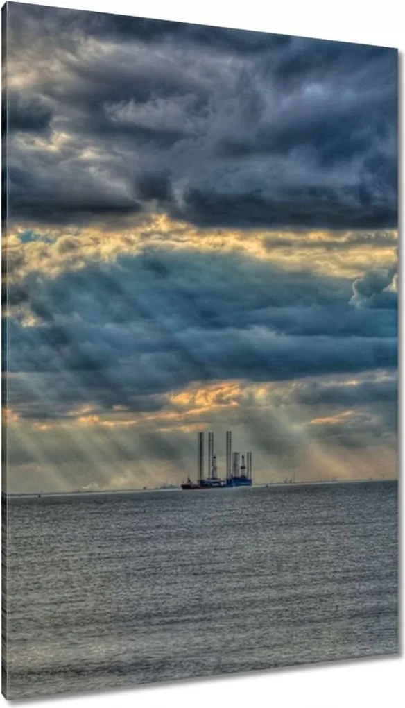 Vászonkép 80x120 Sugárzó égbolt