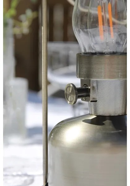 Markslöjd 108894-LED Dimmelhető újratölthető lámpa FANOS LED/2,5W/3,7V 4000 mAh IP44 sárgaréz