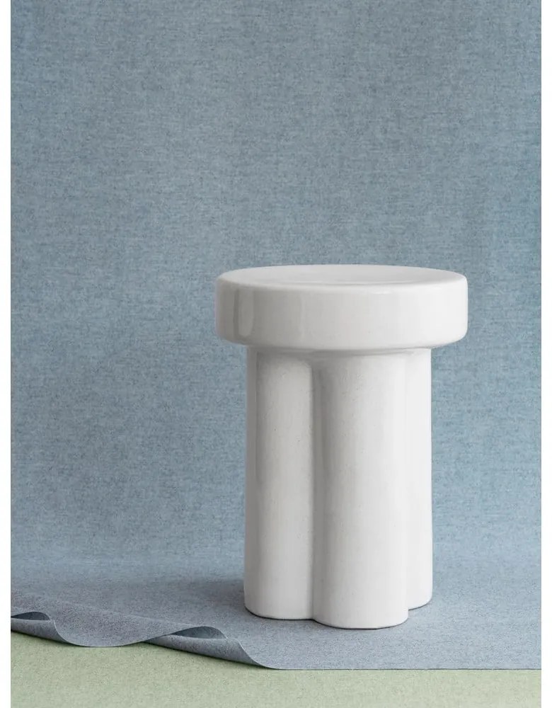 Kerámia kerek tárolóasztal ø 33 cm Toru – Blomus