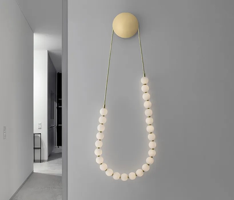 Fali Lámpa Fehér PERLA NOVA LUCE 9695204