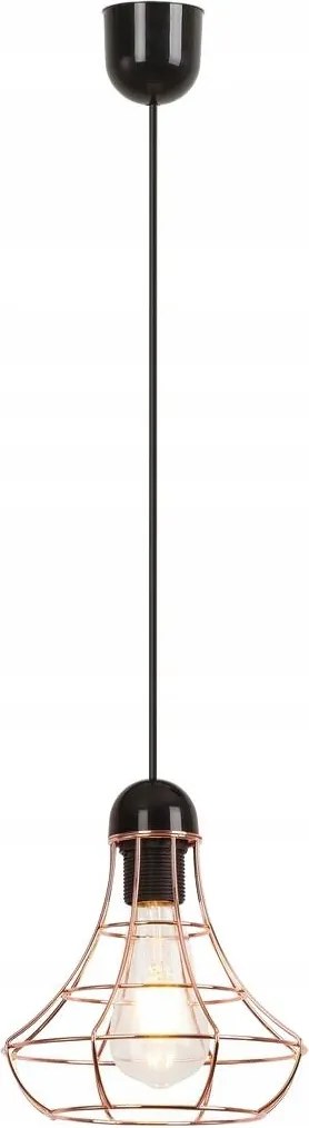 Függőlámpa E27 1x60W réz színű 4650 Ramsey Rabalux