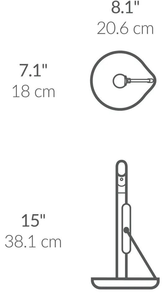 Simplehuman papírtörlő adagoló + szivattyútisztítószerhez, rozsdamentes acélból készült